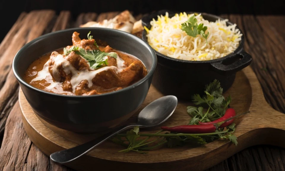 Indian Taj - Jackson Heights signature dishes Goan Shrimp CurryChicken VindalooLamb Rogan Josh